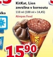Nanuk kornout Kit Kat Nestlé