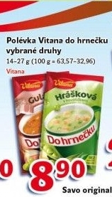Instantní polévka do hrnečku Vitana