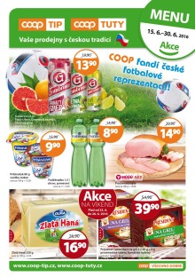 akční leták COOP 15.6.2016-30.6.2016