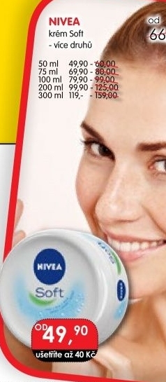 Krém hydratační Soft Nivea
