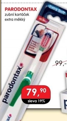 Kartáček na zuby Parodontax