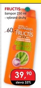Šampon Fructis Garnier