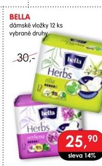 Vložky dámské Herbs Bella