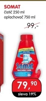Čistič myčky Somat