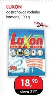 Odstraňovač vodního kamene Luxon