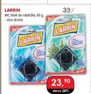 Tableta do nádržky WC Larrin