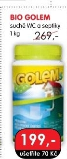 Přípravek do septiků Bio Golem