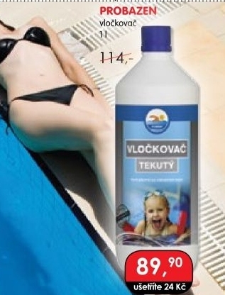 Přípravek do bazénu vločkovač Probazen