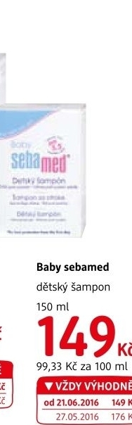 Šampon dětský Sebamed Baby