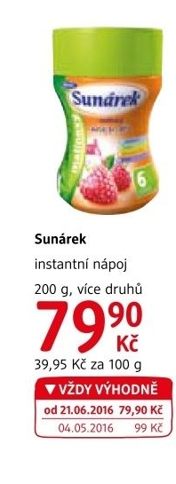 Instantní nápoj Sunárek
