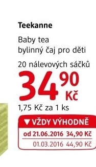Čaj dětský Mother&amp