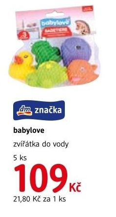 Zvířátka do vody Babylove