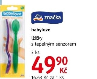 Lžičky s tepelným senzorem Babylove