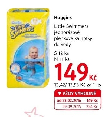 Pleny do vody dětské Huggies Little Swimmers