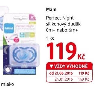 Dudlík Perfect MAM