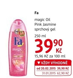 Sprchový gel Fa