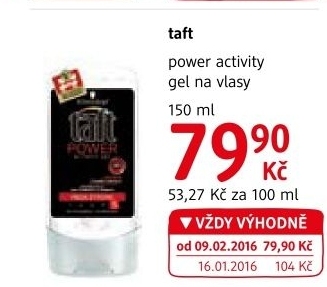 Gel na vlasy Taft Schwarzkopf