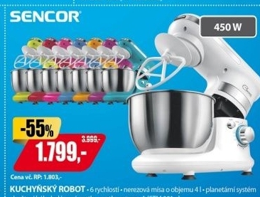 STM 3010WH Kuchyňský robotSENCOR