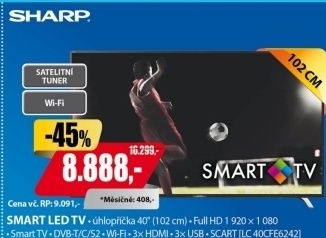 LC 40CFE6242 FHD 400Hz, SMART SHARP