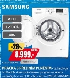 WF 80F5E0W4W PRAČKASAMSUNG