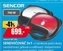 SSM 9400SS sendvičovačSENCOR