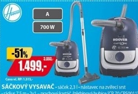 CP 70 CP50011 VYSAVAČHOOVER
