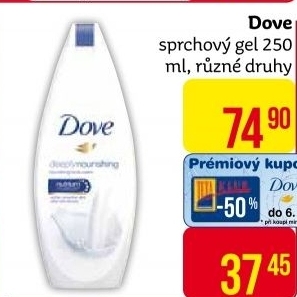 Sprchový gel Dove