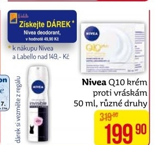 Krém pleťový proti vráskám Q10 Plus Nivea