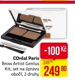 Set na úpravu obočí Brow Artist Genius Kit L'Oréal
