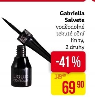 Oční linky tekuté Gabriella Salvete