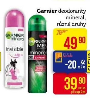 Deodoranty Garnier