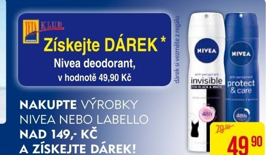 Deodorant sprej Nivea