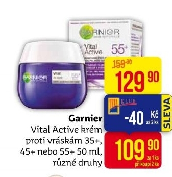 Krém pleťový proti vráskám Vital Active Garnier
