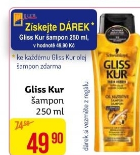 Šampon Gliss Kur Schwarzkopf