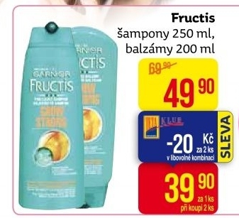 Šampon Fructis Garnier