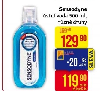 Ústní voda Sensodyne