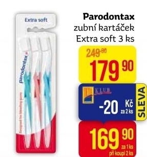 Kartáček na zuby Parodontax