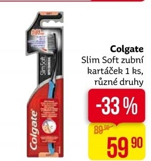 Kartáček na zuby Slim Soft Colgate