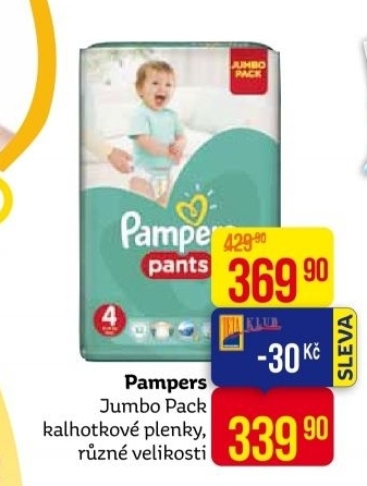 Pleny dětské Pampers Pants