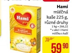 Kaše mléčná Hami