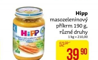 Příkrm masozeleninový Bio HiPP