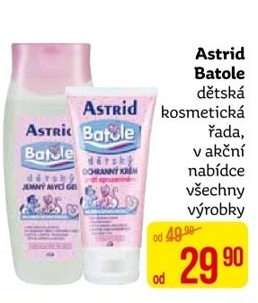 Kosmetika dětská Batole Astrid
