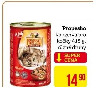 Konzerva pro psy Propesko