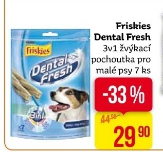 Pamlsky pro psy Dental Fresh Friskies