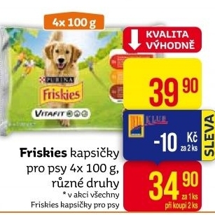 Kapsičky pro psy Friskies