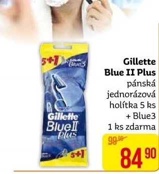 Jednorázová holítka pánská Gillette Blue 2 Plus