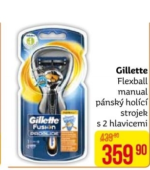 Holicí strojek pánský Flexball Gillette Fusion Proglide