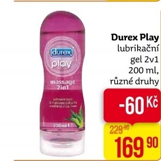 Gel lubrikační 2v1 Play Durex