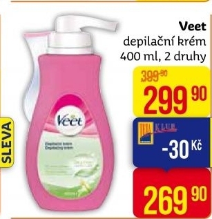 Krém depilační Veet