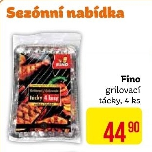 Grilovací tácky Fino